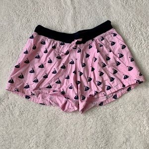 pink boat shorts